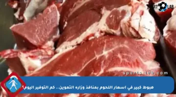 هبوط كبير في أسعار اللحوم بمنافذ وزارة التموين.. كم التوفير اليوم؟